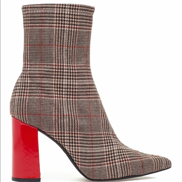 Jeffrey Campbell Shoes - SOLD: Jeffrey Campbell Siren Boot Plaid Size 7.5